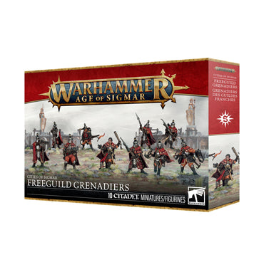 CITIES OF SIGMAR: FREEGUILD GRENADIERS Preorder (05/30/26)