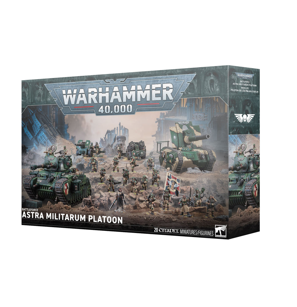 BATTLEFORCE: ASTRA MILITARUM PLATOON Preorder (07/11/26)