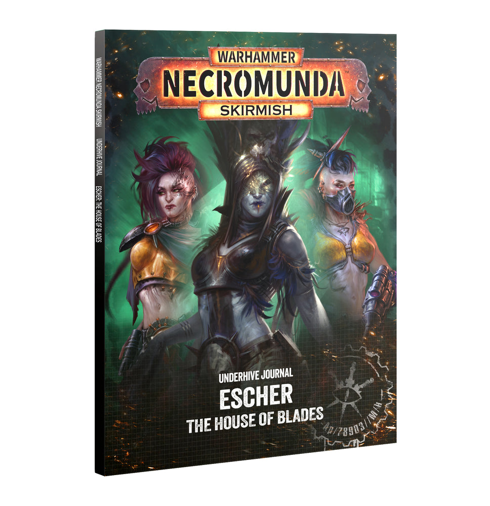 UNDERHIVE JOURNAL: ESCHER: HOUSE OF BLADES Preorder (09/19/26)