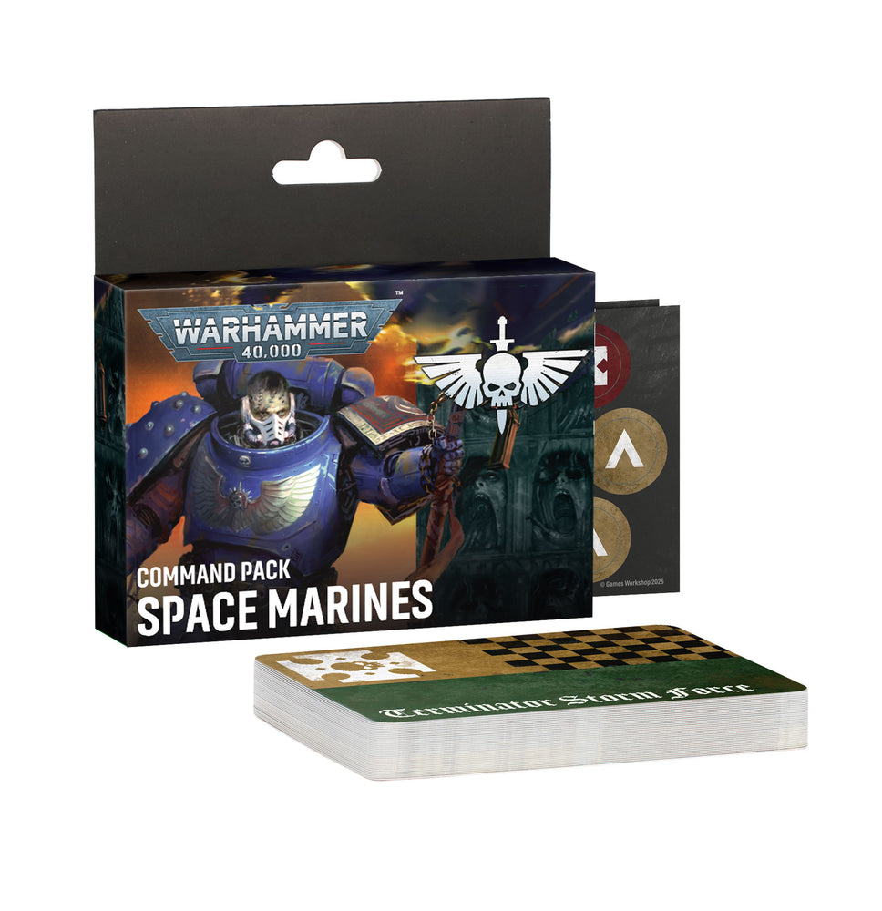 Command Pack: Space Marines Preorder (10/03/26)