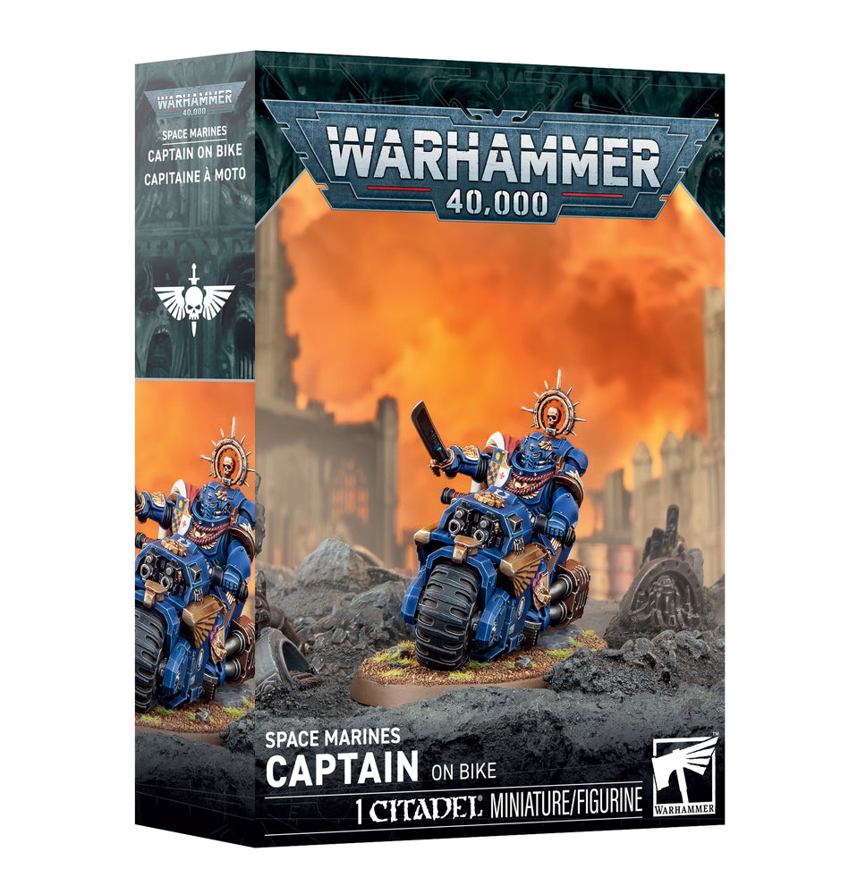 Space Marines: Captain on Bike Preorder (10/03/26)