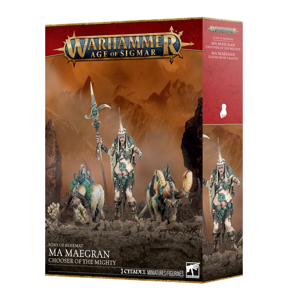 SONS OF BEHEMAT: MA MAEGRAN CHOOSER OF THE MIGHTY Preorder (09/26/26)