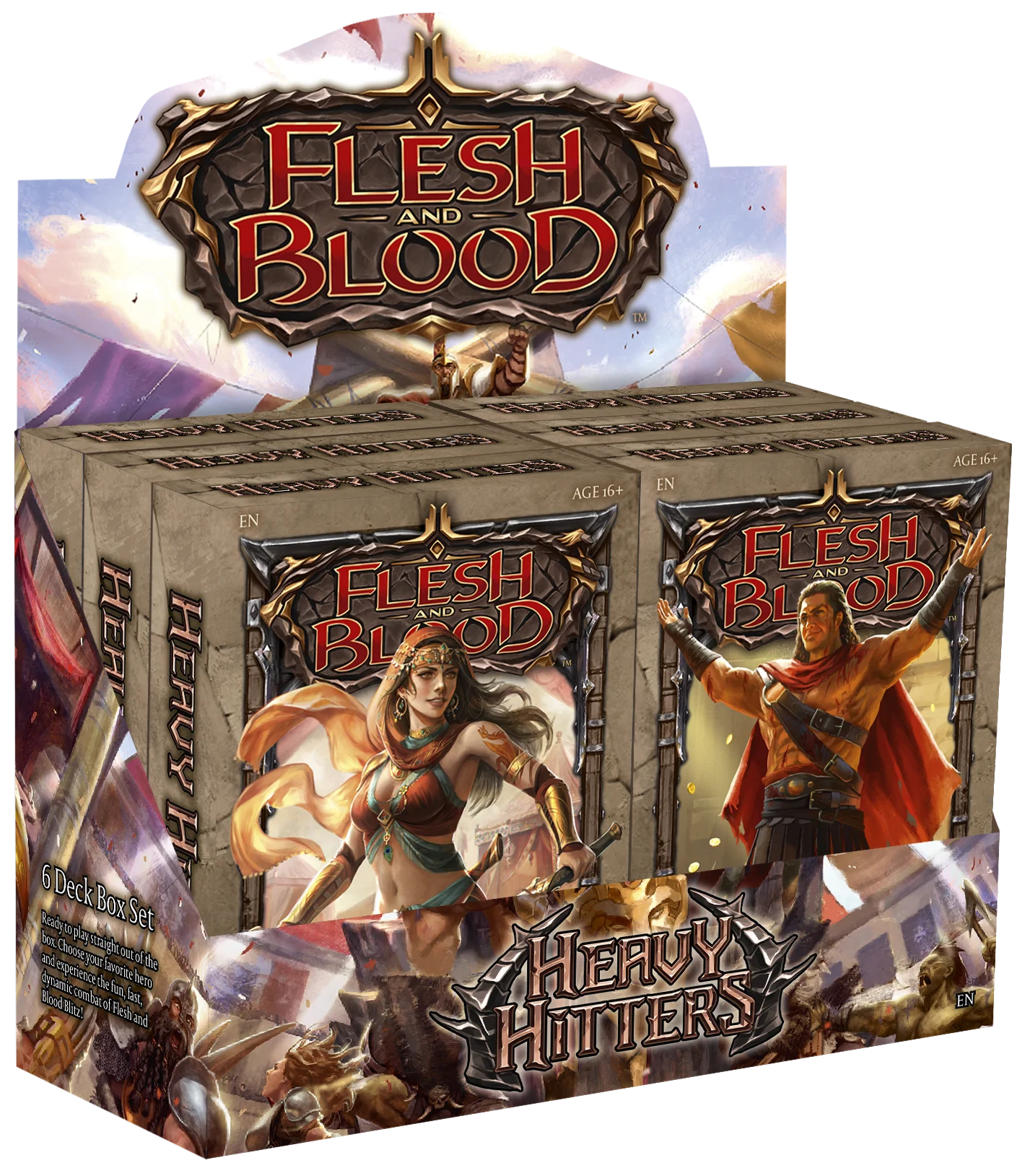 Flesh and Blood - Heavy Hitters Blitz Deck Flesh and Blood - Heavy Hitters Blitz Deck