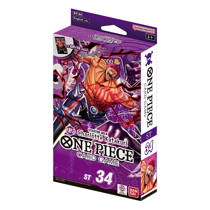 One Piece - ST-34 Charlotte Katakuri Starter Deck [LIMIT 2 PER CUSTOMER] [PREORDER] (Available July 31st)