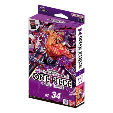 One Piece - ST-34 Charlotte Katakuri Starter Deck [LIMIT 2 PER CUSTOMER] [PREORDER] (Available July 31st)