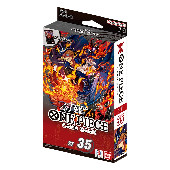 One Piece - ST-35 Sabo Starter Deck [LIMIT 2 PER CUSTOMER] [PREORDER] (Available July 31st)