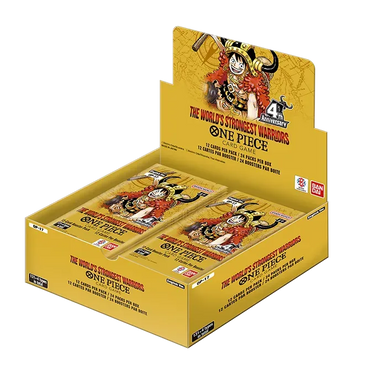 OP-17 The World's Strongest Warriors - Booster Box [PREORDER] (Available August 21st)