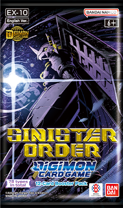 Digimon Sinister Order Extra Booster Pack