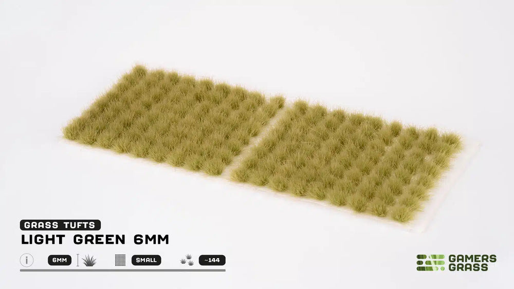 Gamers Grass - Light Green (6mm) - Small
