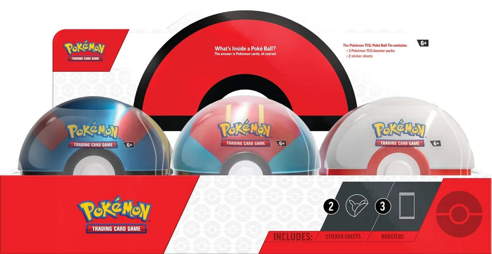Pokemon Pokeball Tin 2023