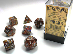 Chessex Lustrous Polyhedral 7 Die Set