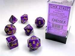 Chessex Lustrous Polyhedral 7 Die Set