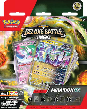 Pokemon Deluxe Battle Decks Koraidon EX and Miraidon EX