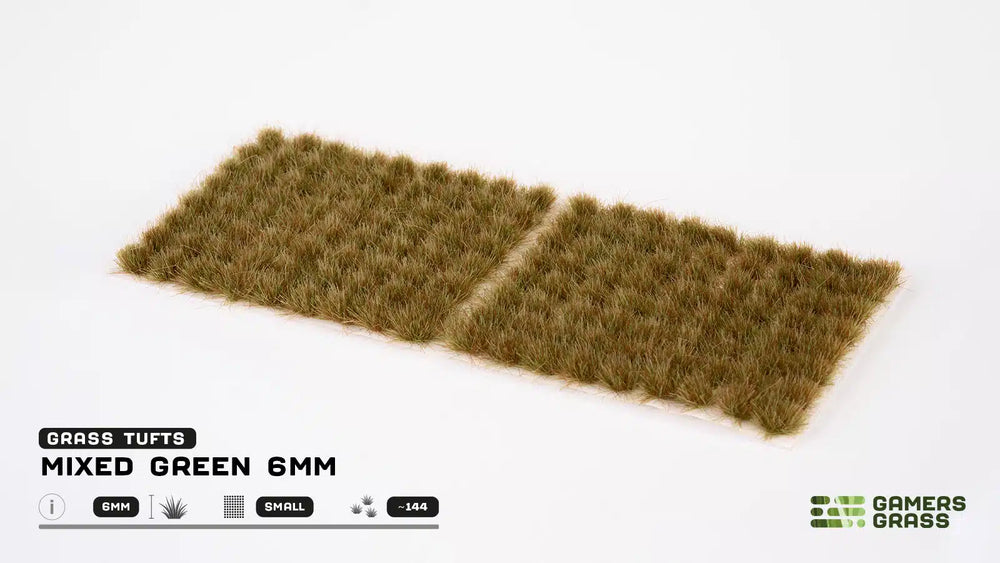 Gamers Grass - Mixed Green (6mm) - Small