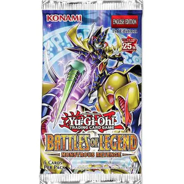 Yu-Gi-Oh Battles Of Legend Monstrous Revenge Booster Pack