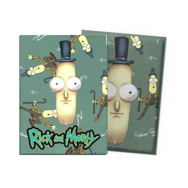 Dragon Shield Limited Edition Brushed Art Sleeves 100ct - 'Rick & Morty - Mr. Poopy Butthole'