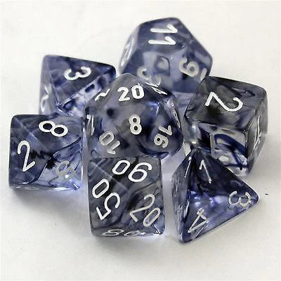 Chessex Nebula Polyhedral 7 Die Set