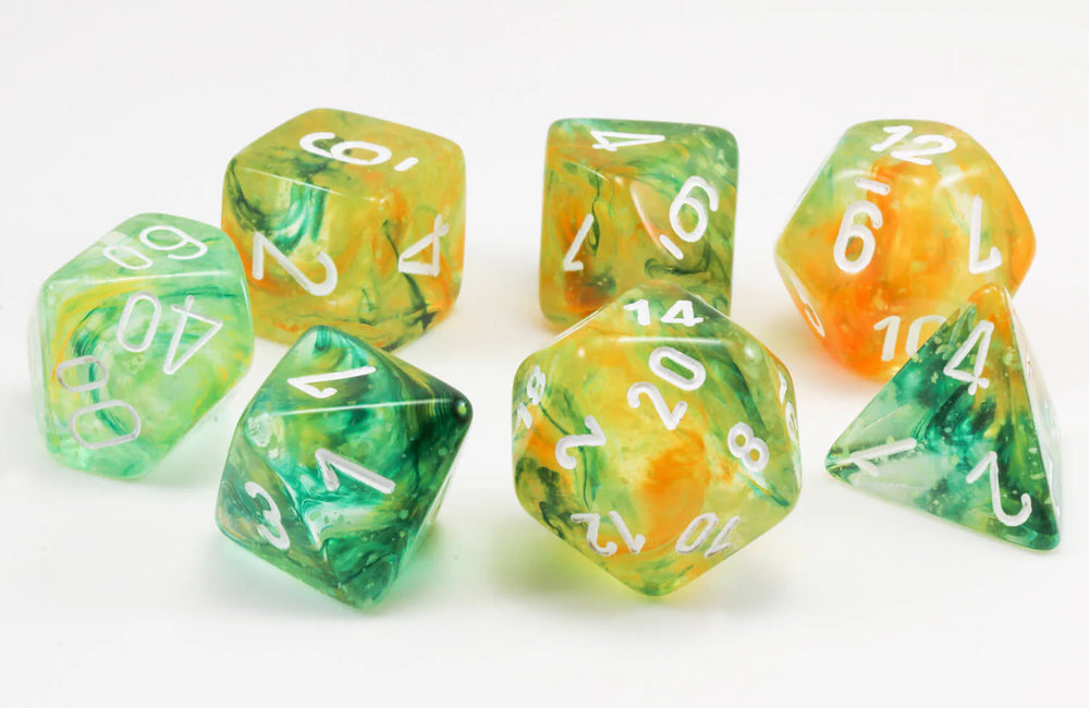 Chessex Nebula Polyhedral 7 Die Set