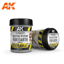 AK Interactive - Terrains Neutral Texture for Earth - 250ml AK8023