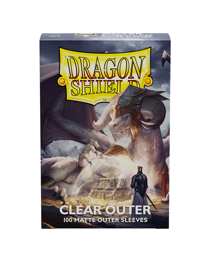 Dragon Shield Outer Sleeve 100ct - Matte Clear