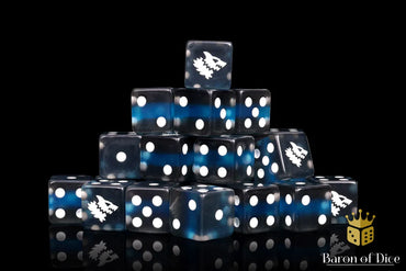 Baron of Dice - Black Ice Dice