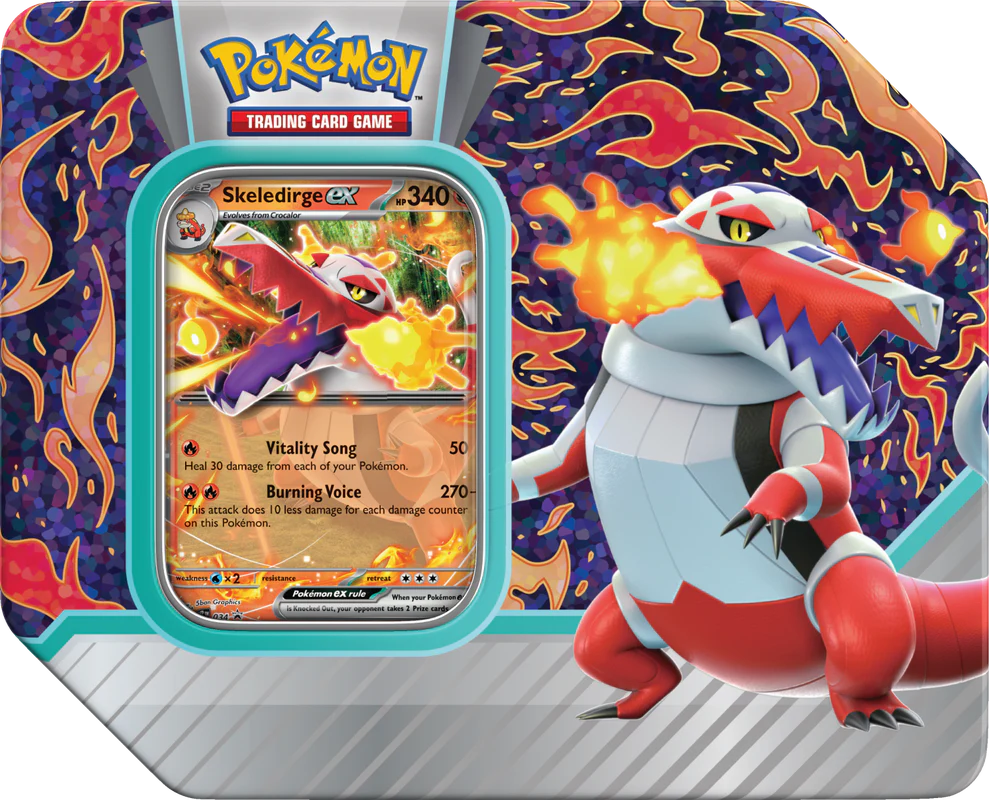 Pokemon Tin 2023 Fall Paldea Partners
