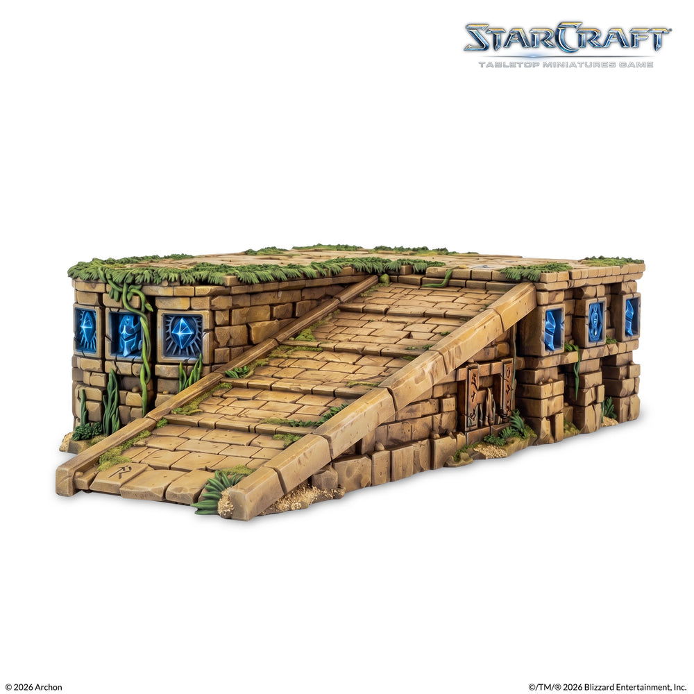 StarCraft: Tabletop Miniatures Game - Lost Temple Ramp - Terrain Expansion Set