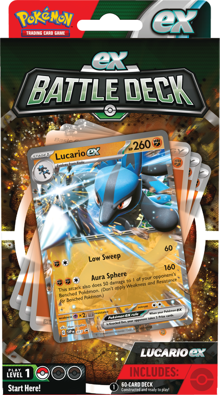 Lucario EX Battle Deck
