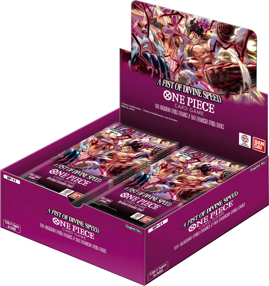OP-11 A Fist of Divine Speed - Booster Box