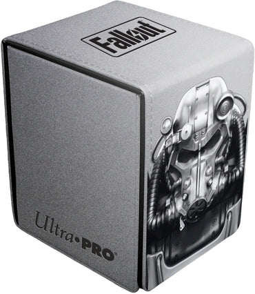 Ultra Pro - Alcove Flip Deck Box - MTG Fallout Brotherhood of Steel Bethesda