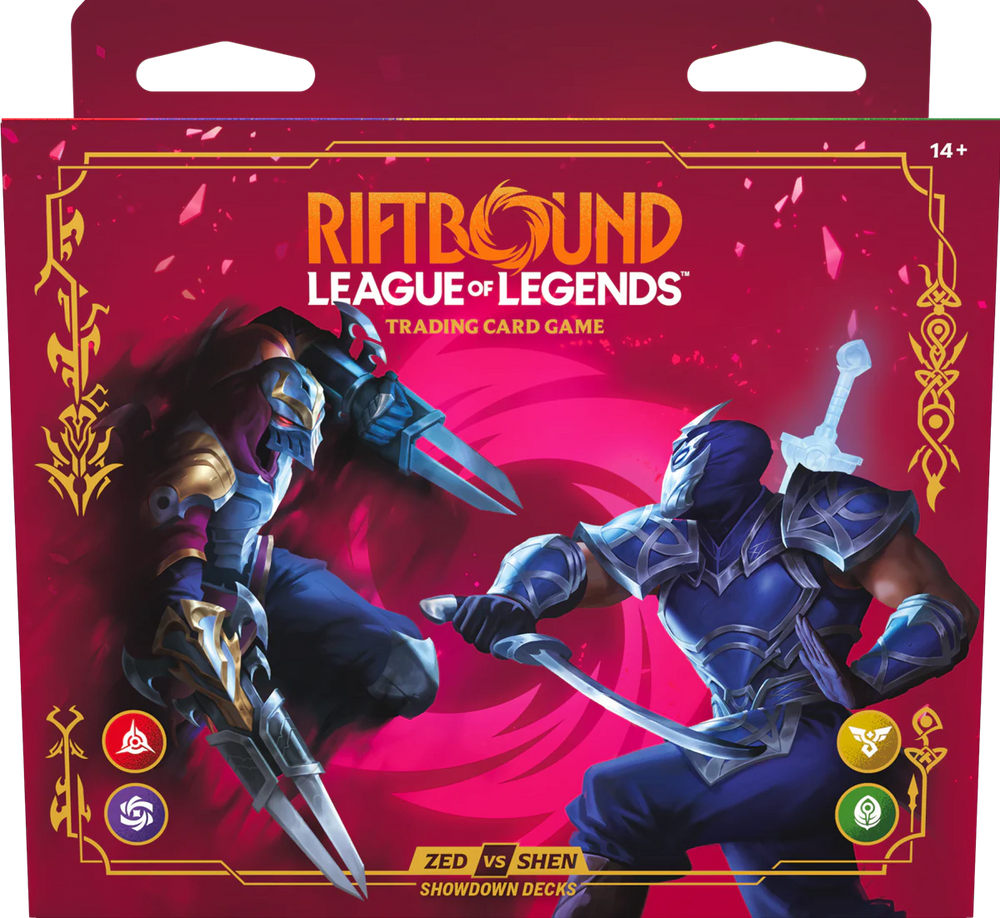 Riftbound: League of Legends - Vendetta Showdown Deck: Zed vs Shen [PREORDER] (Available July 31st)