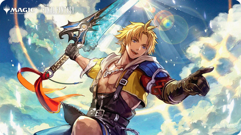 Ultra Pro - Playmat - MTG Universes Beyond: Final Fantasy - Tidus, Yuna's Guardian