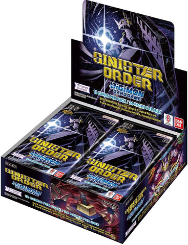 Digimon Sinister Order Extra Booster Box