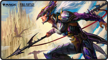 Ultra Pro - Black Stitched Premium Playmat - MTG Universes Beyond: Final Fantasy - Kain, Traitorous Dragoon