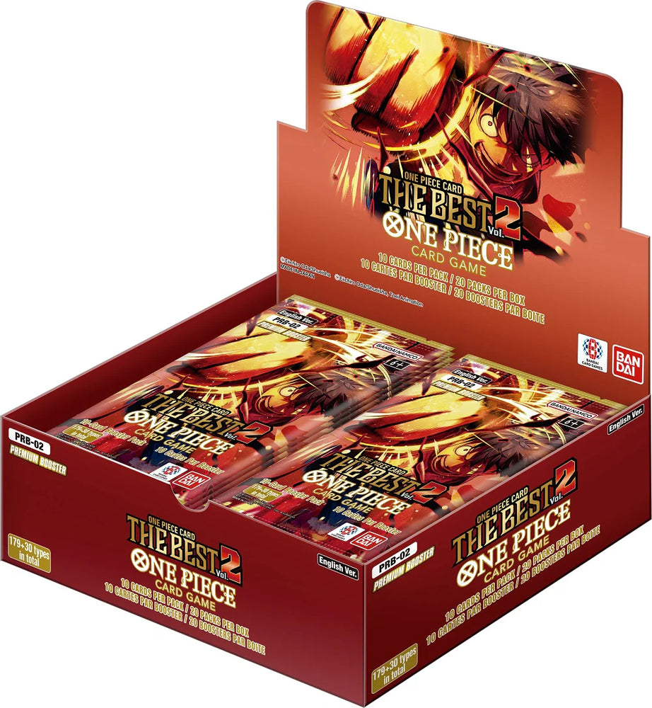 PRB-02 One Piece Card The Best Vol. 2 - Booster Box
