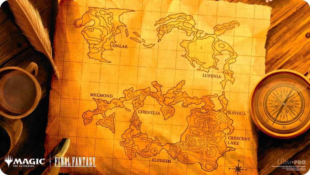 Ultra Pro - Playmat - MTG Universes Beyond: Final Fantasy - World Map