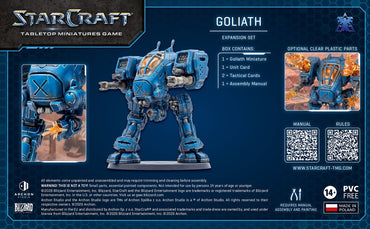 StarCraft: Tabletop Miniatures Game - Terran: Goliath Expansion Set [PREORDER] (Available August 24th)