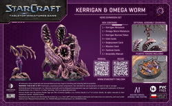 StarCraft: Tabletop Miniatures Game - Zerg: Kerrigan & Omega Worm Expansion Set