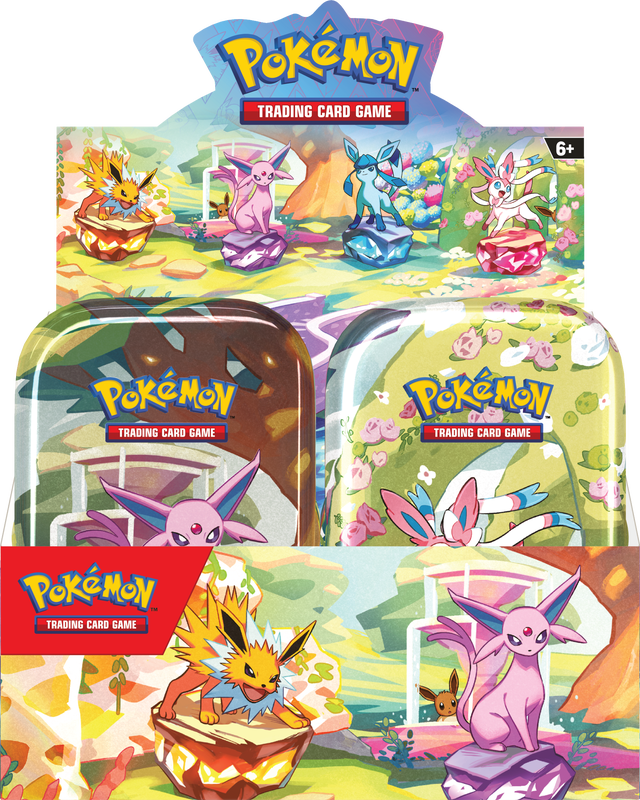 Pokemon Scarlet & Violet Prismatic Evolutions Mini Tin