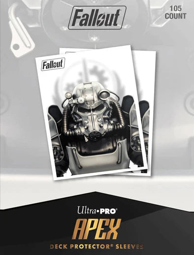 Ultra Pro - Apex Standard Card Sleeves 105ct - MTG Fallout Brotherhood of Steel Bethesda