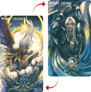 Ultra Pro - Playmat Double Sided Premium - MTG Universes Beyond: Final Fantasy - Sephiroth, Fabled Soldier