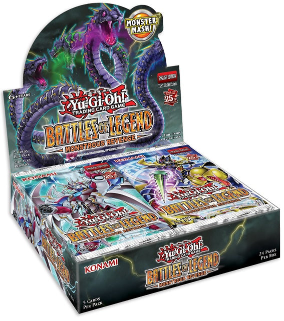 Yu-Gi-Oh Battles Of Legend Monstrous Revenge Booster Box