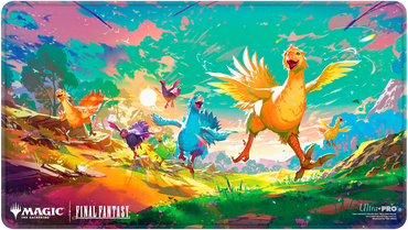 Ultra Pro - Playmat Holofoil - MTG Universes Beyond: Final Fantasy - Running Chocobos
