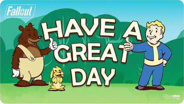 Ultra Pro - Playmat - Fallout: Vault Boy Have A Great Day