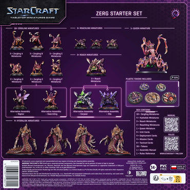 StarCraft: Tabletop Miniatures Game - Zerg Starter Set