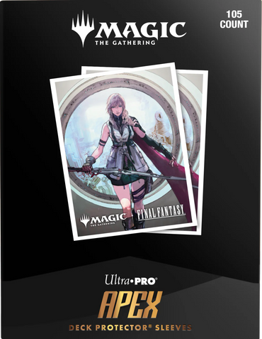 Ultra Pro - Apex Standard Card Sleeves 105ct - MTG Universes Beyond: Final Fantasy - Lightning, Army of One