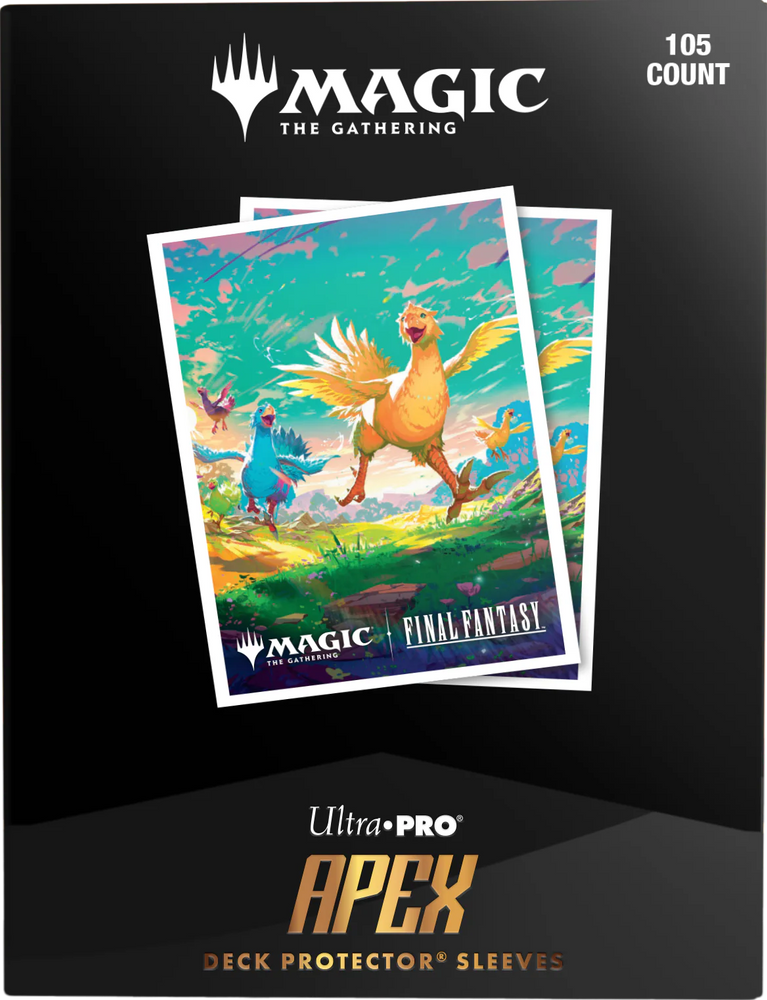 Ultra Pro - Apex Standard Card Sleeves 105ct - MTG Universes Beyond: Final Fantasy - Chocobo
