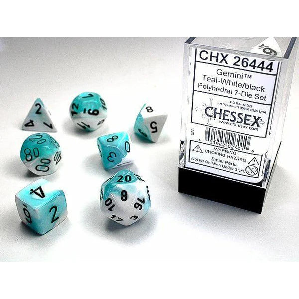 Chessex Gemini Polyhedral 7 Die Set