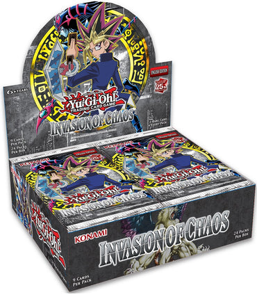 Yu-Gi-Oh 25th Anniversary Invasion Of Chaos Booster Box