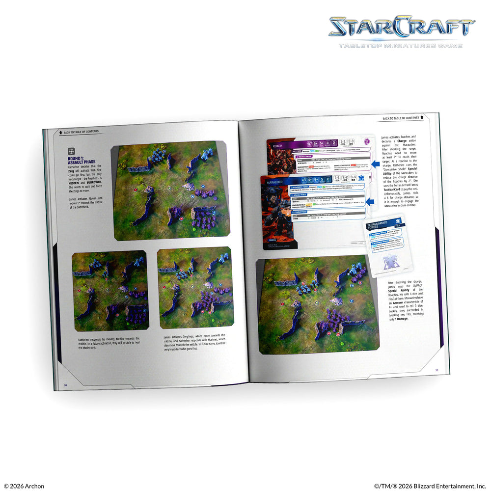 StarCraft: Tabletop Miniatures Game - Rulebook